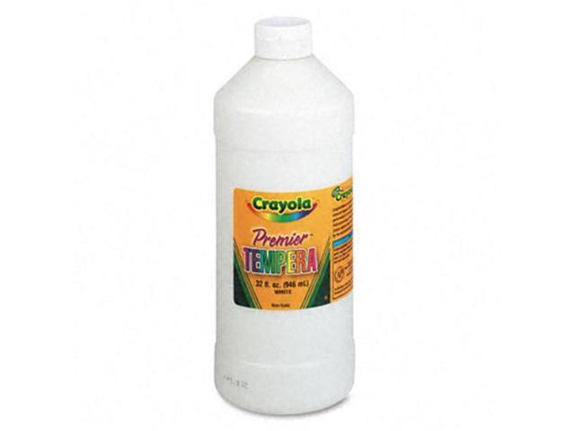 Crayola. 541232053 Premier Tempera Paint, White, 32 oz