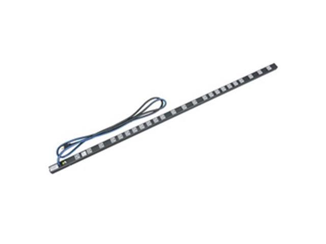 Middle Atlantic Products PD-2420SC-NS Slim Power Strip, 24 Outlet, 20A