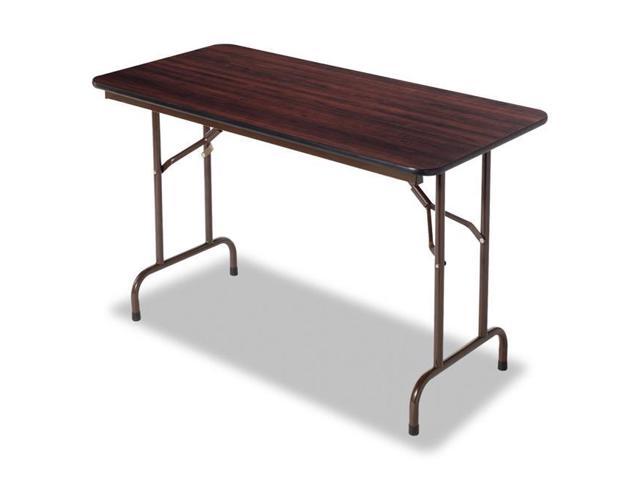 Photos - BBQ Accessory Alera FT727230MY Wood Folding Table, Rectangular, 72w x 29 3-4d x 29h