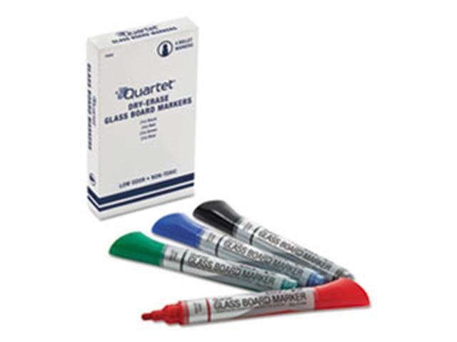 Quartet Marker,Dry Erase,4/Pk,Ast 79552