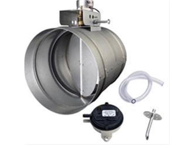 Broan MD10TU 10' Universal Automatic Make-Up Air Damper with Pressure Sensor Kit