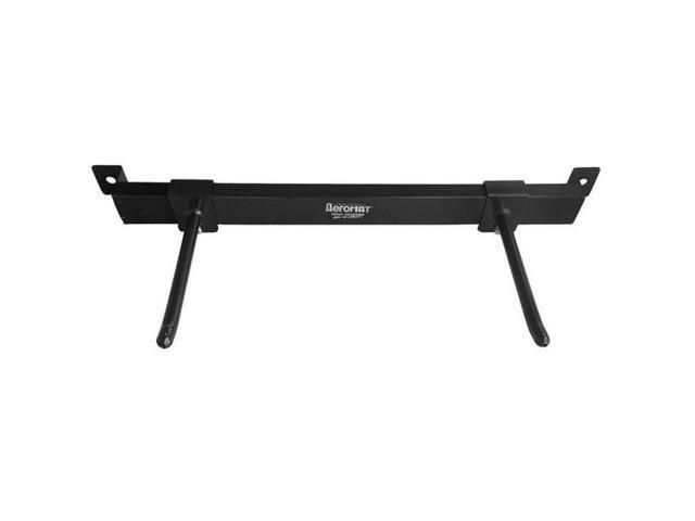 AeroMat 75005 Adjustable Workout Mat Hanging Rack, Black