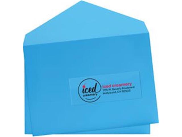 Avery 6520 Easy Peel Address Labels, 2/3' x 1-3/4', Glossy, Clear - 600 Labels