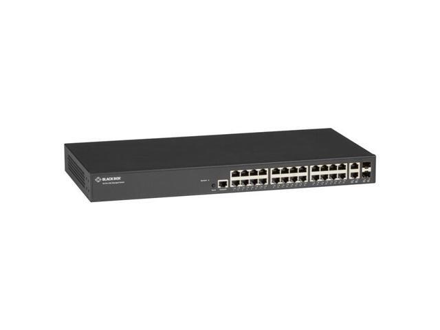 Black Box LGB1126A-R2 Gigabit Managed Ethernet Switch - 26-Port