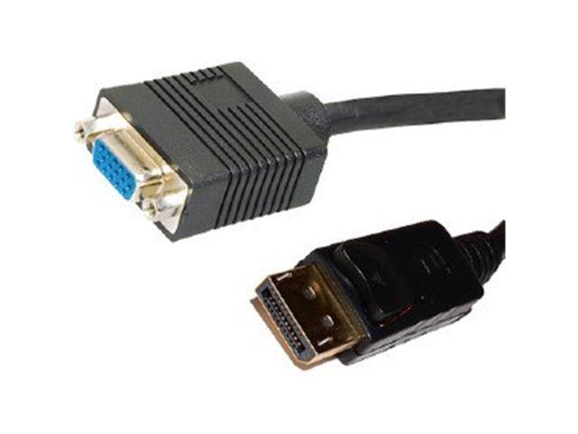 4XEM 10 inch DisplayPort To VGA Adapter