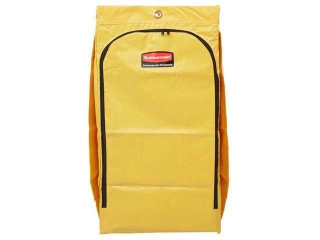 Rubbermaid Yellow Vinyl Replacement Bag, 1 EA Yellow Vinyl 1966881