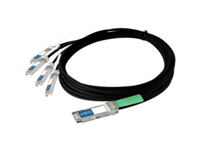 AddOn Cisco QSFP-4SFP10G-CU4M Compatible TAA Compliant 40GBase-CU QSFP+ to 4xSFP+ Direct Attach Cable (Passive Twinax, 4m)