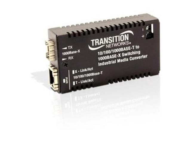 Transition Networks Hardened Mini 10/100/1000 Bridging Media Converter