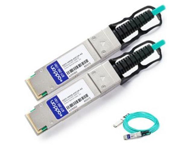 AddOn MSA and TAA Compliant 100GBase-AOC QSFP28 to QSFP28 Direct Attach Cable (850nm, MMF, 1m) - to