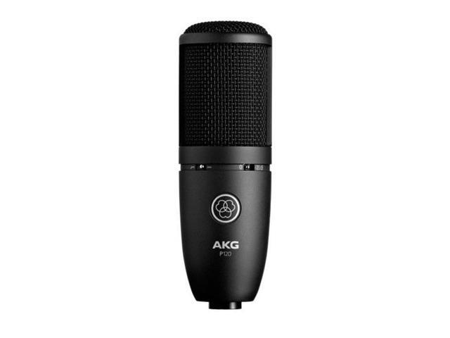 AKG - Wired P120 Professional Studio Condenser Microphone - Black - image 8