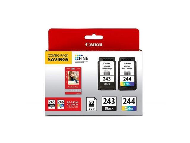 Canon - 243 / CL-244 Value Pack Standard Capacity Ink Cartridges - Black/Cyan/Magenta/Yellow - image 4