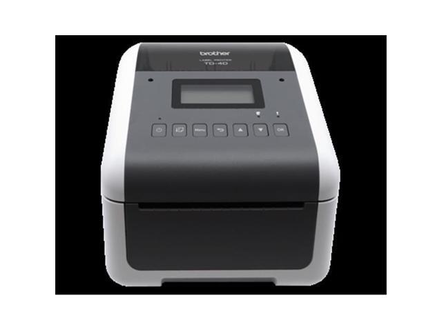 Brother TD-4550DNWB 4.3" Desktop Wireless Network Direct Thermal Label, Tag, Wristband, and Receipt Printer, 300 dpi, USB, Serial, Ethernet LAN,...