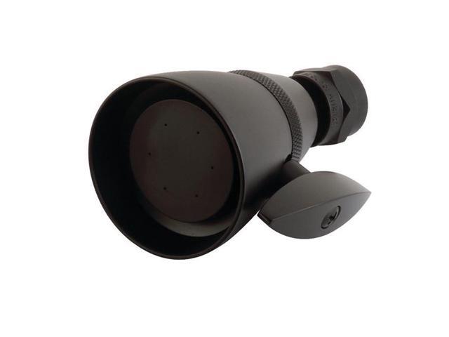 Kingston Brass K132A0 2-1/4' O. D. Adjustable Shower Head, Matte Black