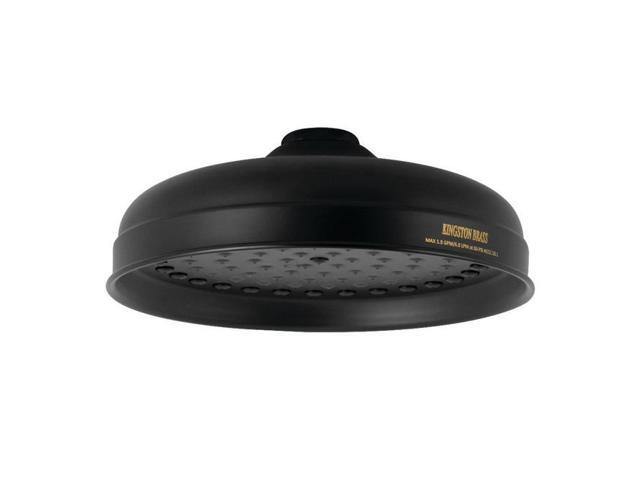 Kingston Brass K124A0 Victorian 8' OD Raindrop Shower Head with 91 Water Channels, Matte Black