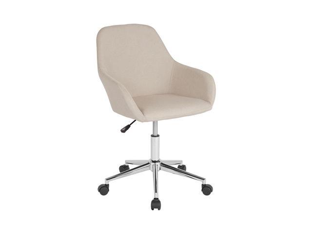 Photos - Computer Chair Flash Furniture Cortana Home and Office Mid-Back Chair in Beige Fabric 889142336679 