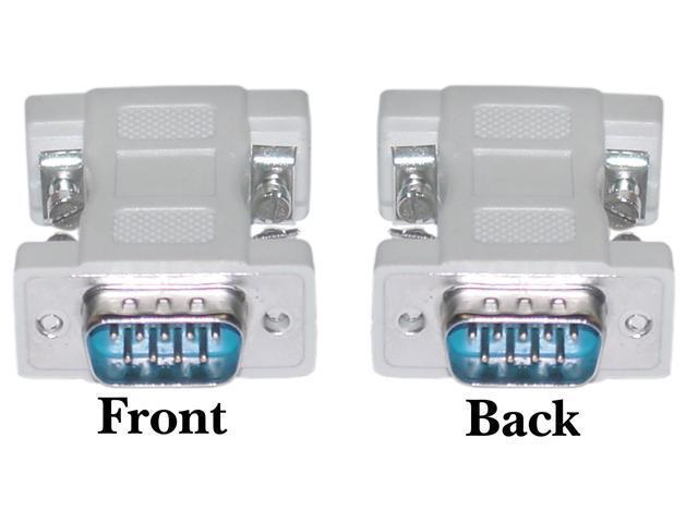Cable Wholesale DB9 Male / DB9 Male Serial / AT Modem Adapter, Molded type