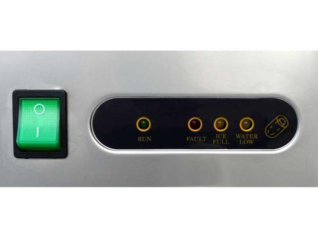 Sunpentown SPT 44 lbs Automatic Stainless Steel Ice Maker - IM-441C