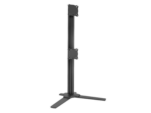 Chief Adjustable Free Standing Mounted Array Dual (1x2) Table Stand Black