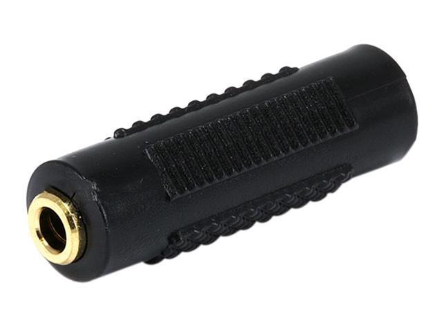 Monoprice 3.5mm Stereo Jack To 3.5mm Stereo Jack Adaptor - Gold Plated
