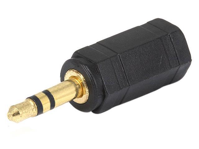 Monoprice 3.5mm Stereo Plug to 3.5mm Mono Jack Adaptor - Gold Plated
