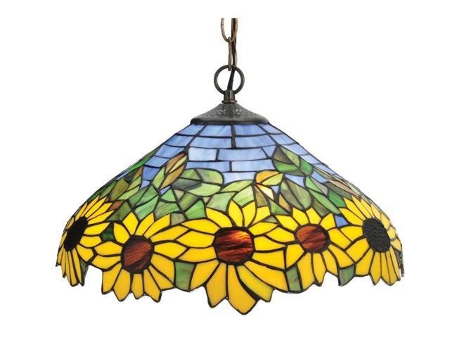 Photos - Chandelier / Lamp Meyda Home Indoor Decorative 16'W Wild Sunflower Pendant Ceiling Fixture 1