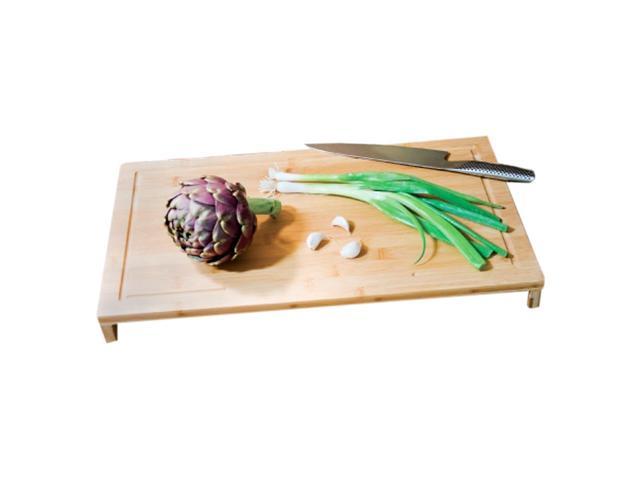 Lipper International 8831 Bamboo Over-The-Sink & Stove Cutting Board, Large photo