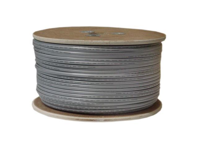 Bulk Phone Cord, Silver Satin, 28/6 (28 AWG 6 Conductor), Spool, 1000 foot