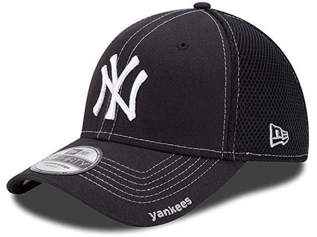New Era MLB New York Yankees Neo Fitted Baseball Cap - Navy - Medium/Large