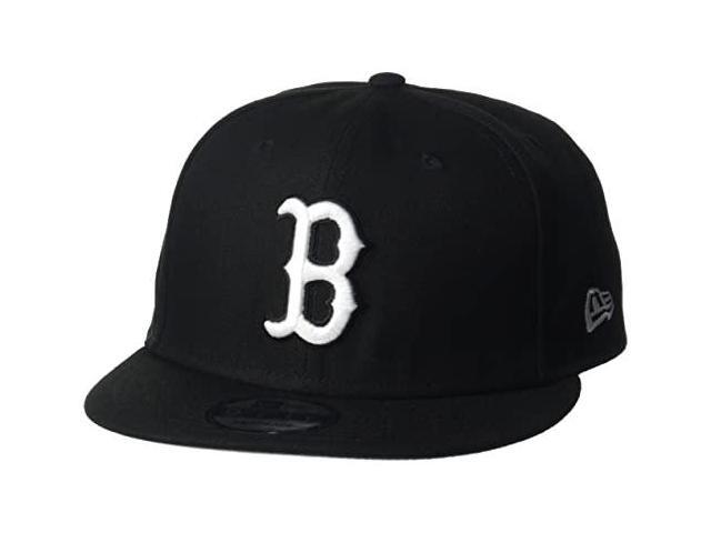 New Era Boston Redsox Black & White 9Fifty Snapback Adjustable Cap