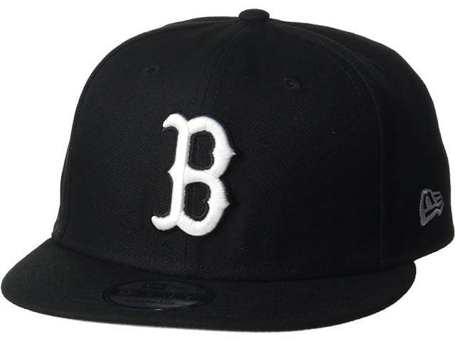 New Era Boston Redsox Black & White 9Fifty Snapback Adjustable Cap