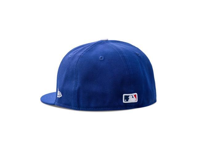 New Era Los Angeles Dodgers MLB Authentic Collection 59Fifty Cap Royal/White Size Fitted 7 1/4