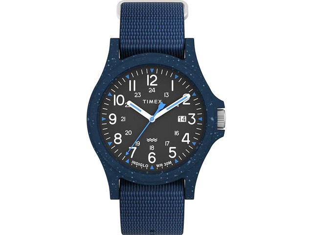 Timex Reclaim Ocean Recycled Fabric Mens Watch