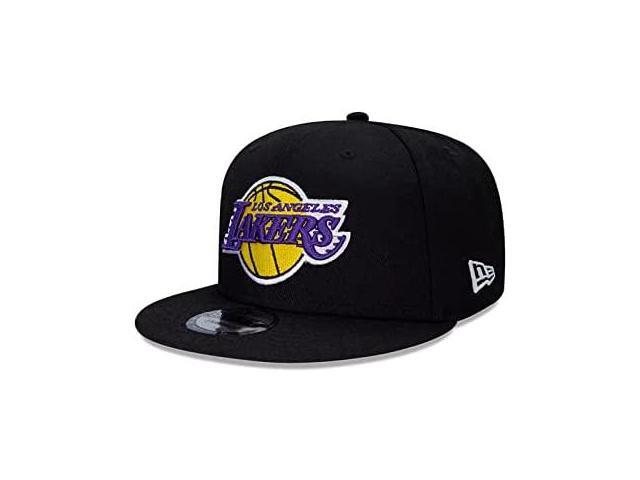 New Era NBA Los Angeles Lakers Black 9FIFTY Snapback Cap