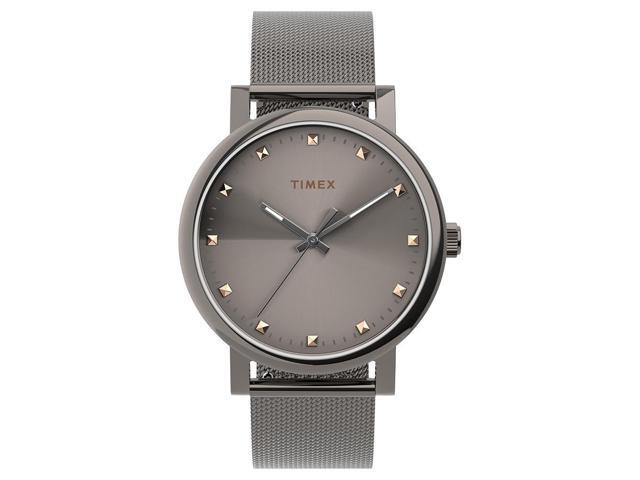Timex Originals 38mm Gunmetal Mesh Ladies Watch
