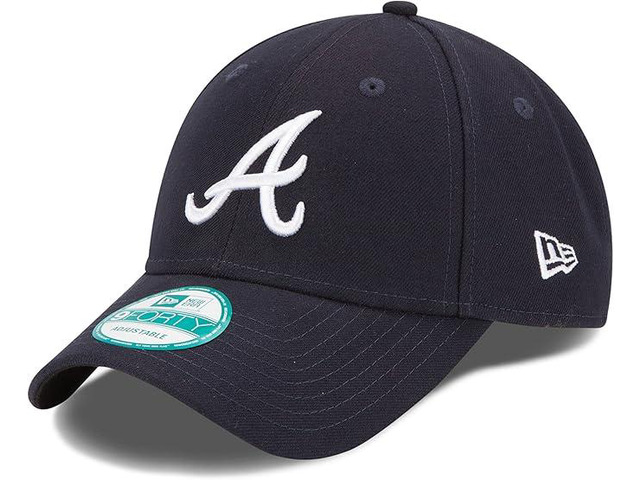 New Era 9Forty MLB Atlanta Braves The League Road Cap - Adjustable - Navy