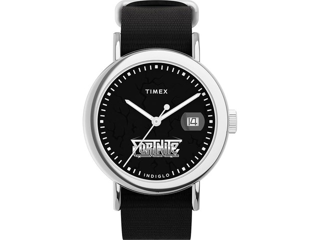 Timex X Fortnite Weekender Quartz Black Dial Unisex Watch
