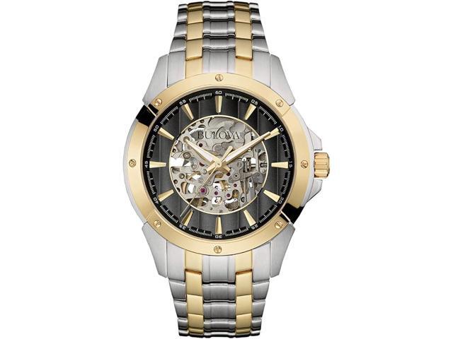 Bulova Classic Automatic Black Dial Mens Watch