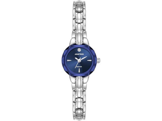 Armitron Sapphire Blue Diamond Dial Ladies Watch