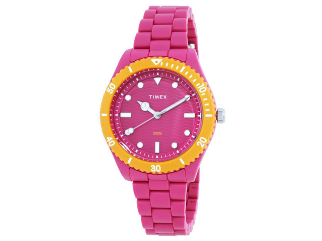 Timex Legacy Ocean Diver Pink Case Pink Dial Ladies Watch