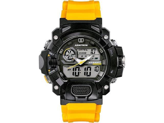 Armitron Sport Analog-Digital Chronograph Resin Mens Watch