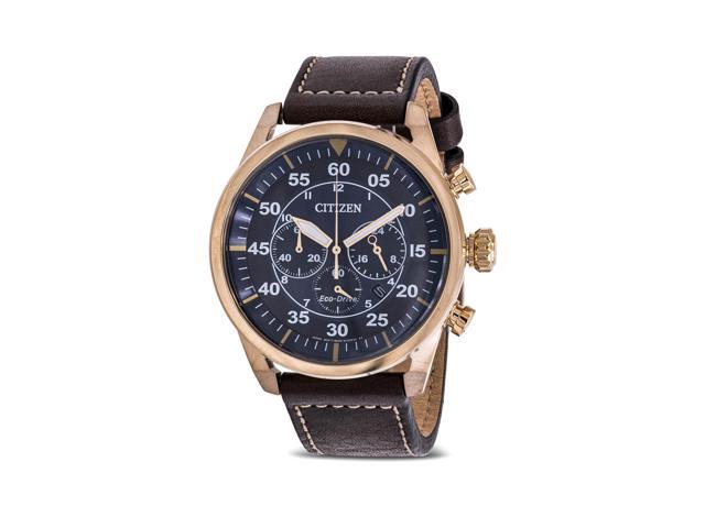 Citizen Eco-Drive Avion Chronograph Mens Watch