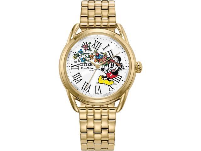 Citizen Disney Mickey Classic Inspired Gold-Tone Ladies Watch