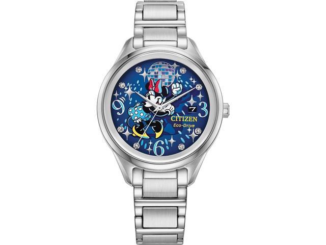 Citizen Disney Disco Minnie 37mm Eco-Drive Ladies Watch