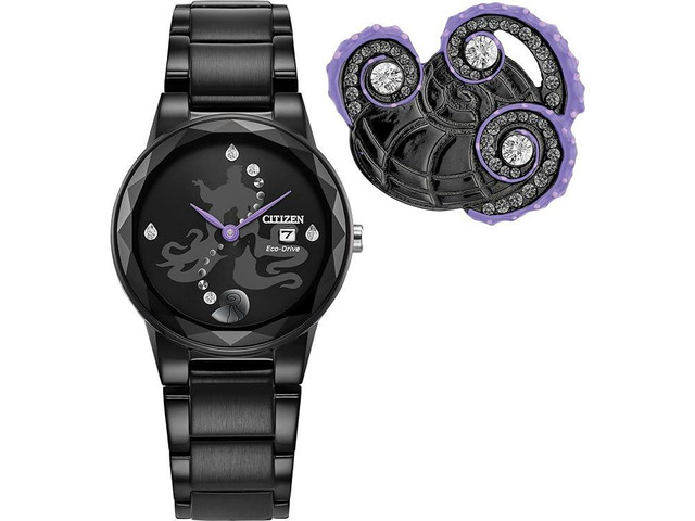 Citizen Disney Villains Ursula Inspired Eco-Drive Ladies Watch