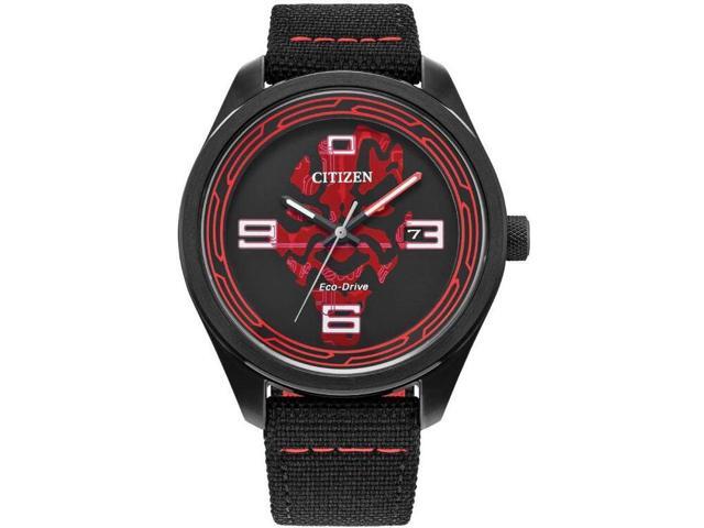Citizen Star Wars Darth Maul Shadow Black Dial Mens Watch