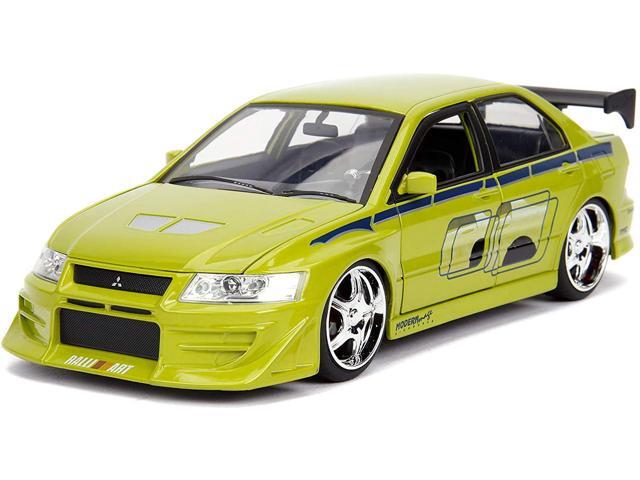 Brian's Mitsubishi Lancer Evolution VII 'The Fast and the Furious' Movie 1/24 Diecast Model Car by Jada