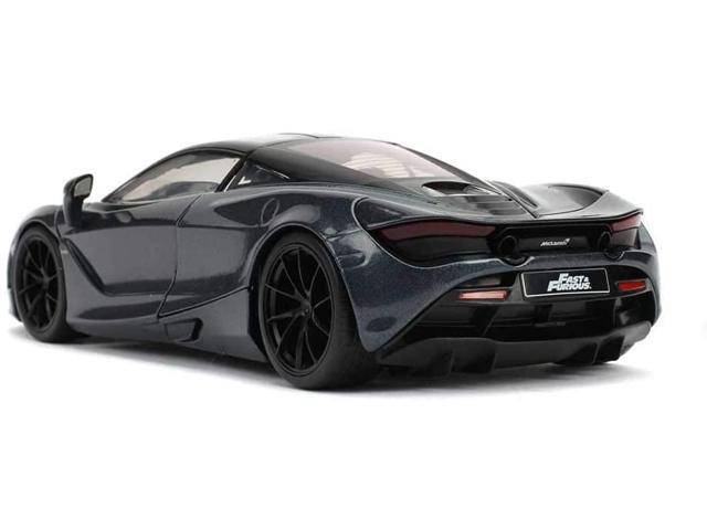 Shaw's McLaren 720S RHD Metallic Gray 'Fast & Furious Presents: Hobbs & Shaw' (2019) Movie 1/24 Diecast Model Car Jada