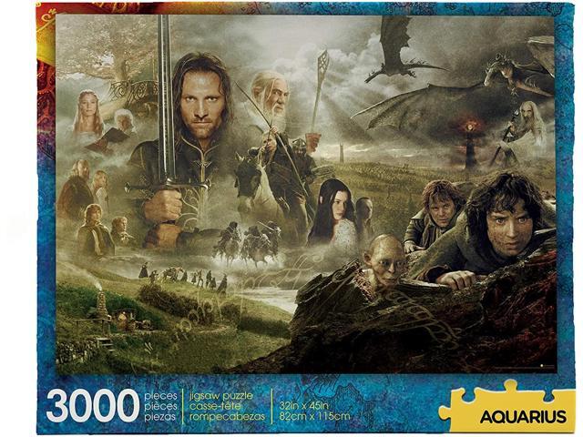 The Lord of the Rings Saga 3000 Piece Jigsaw Puzzle