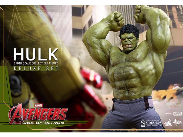 Marvel Avengers Age of Ultron 16 Collectible Figure Hulk Deluxe Set by Hot Toys
