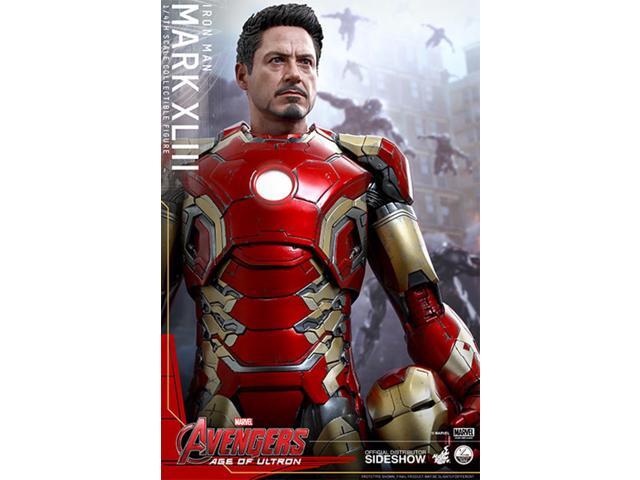 Avengers Age of Ultron 1:4 Scale Hot Toys Collectible Figure Iron Man Mark XLIII